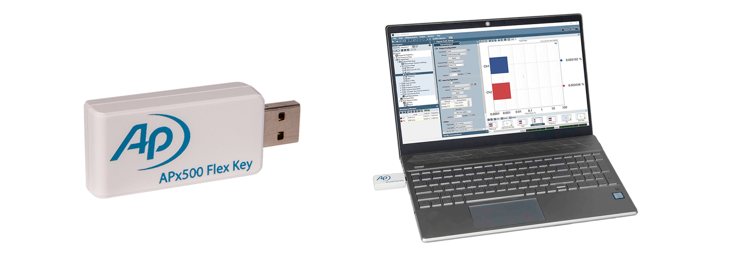 APx500 FLEX SOFTWARE AUDIO ANALYZER