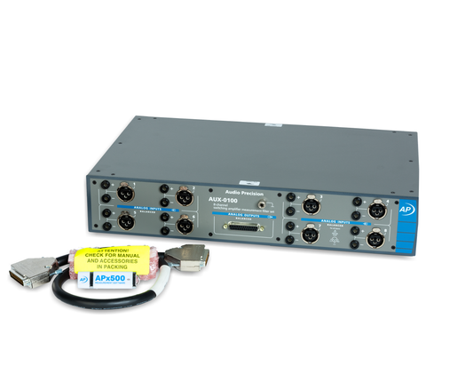 8-channel Switching Amp Measure Filt, 20 kHz LP. Includes (1) DB25-DB25 cable, 61 cm
